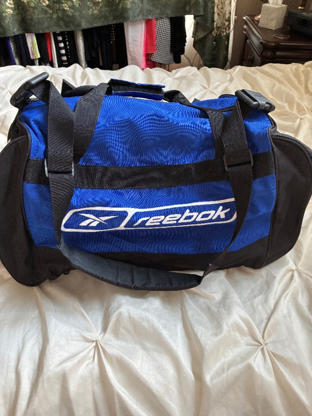Reebok Blue/Black Sport Duffle Bag